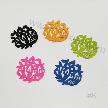 L-1002 Felt coaster set(die-cut shape)
